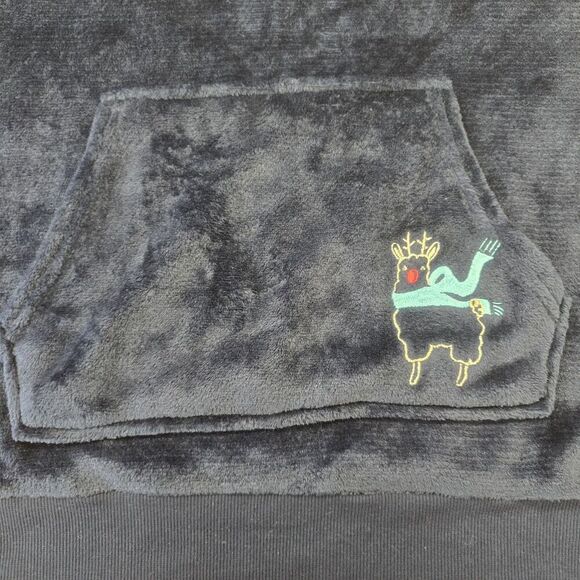 Joyspun Women's Pajama Top With A Pocket At The Front Sz M(8-10) Llama NWT (A21) - Picture 4 of 10